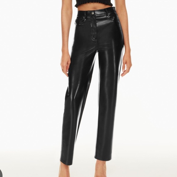 Aritzia Wilfred melina leather pant - Picture 2 of 4